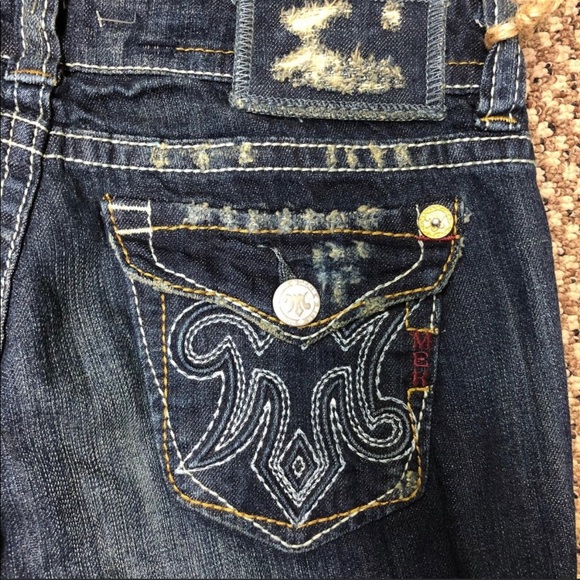 NWOT MEK Oaxaca Bootcut Denim 28x34 - Picture 1 of 5
